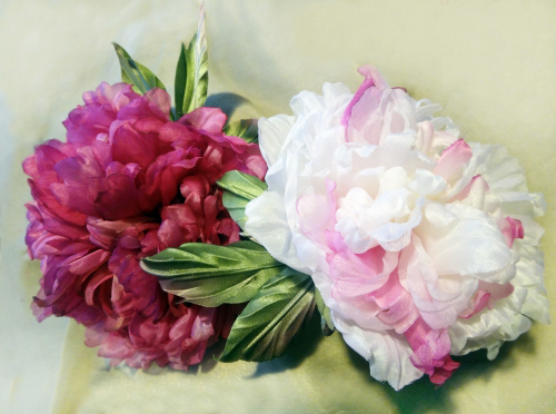 Шелковые цветы для свадьбы