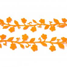 Оранжевая лента из фетра