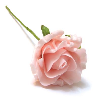 Розы из латекса головки розовые