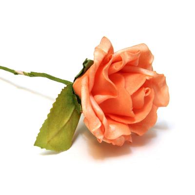 Роза латекс оранжевая