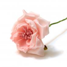 Роза персиковая из латекса