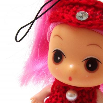 Интерактивная японская куколка мини
